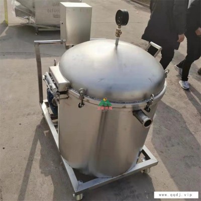 煎炸油滤油机  带液压表的食用油滤油机 毛油煎炸油过滤机 安耐