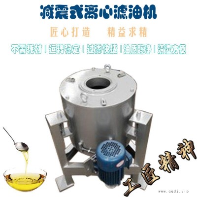 带防震立式过滤机 离心式滤油机 小型220V食用油滤油器 凌立