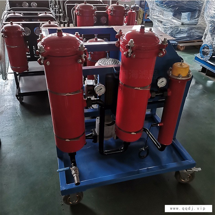 国海滤器 小型滤油机杂质过滤LYC-100B图1
