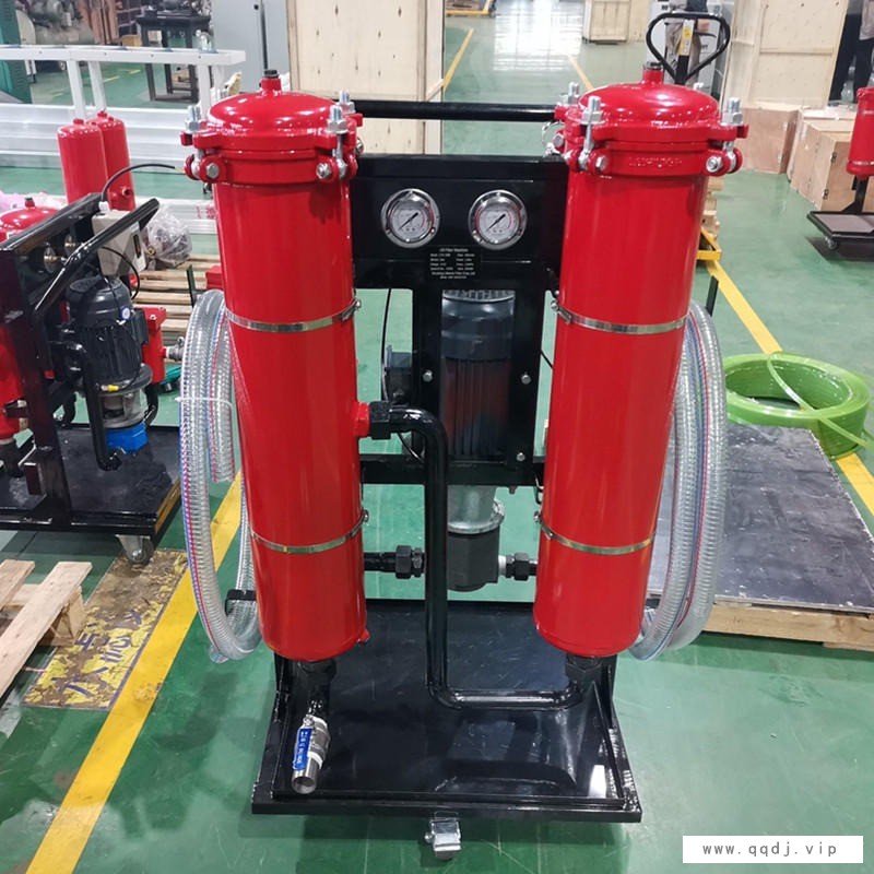 国海滤器 LYC-100B三级过滤加油小车 滤油机图1