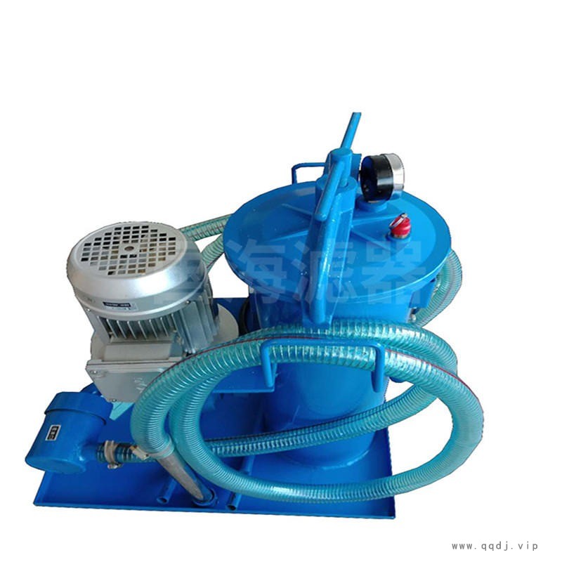 国海滤器LUC-63x3 液压油滤油机 液压油加油小车厂家图1