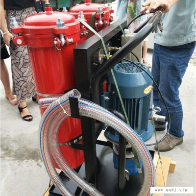 利菲尔特制造企业 LYC-63B三级手推式滤油车 防爆过滤液压油滤油机 过滤透平油 船舶矿山行业专用