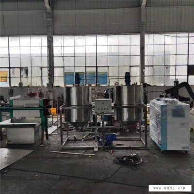 德方小型菜籽油精炼机 食用油精滤油机 德方花生油核桃油茶油炼油机