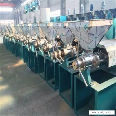 多功能榨油机 慧展150型 商用熟榨螺旋榨油机 配套滤油机现货