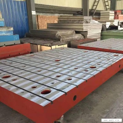 供应铸铁平台 大型模具平台 定制加厚电机实验工作台 宝都工量具