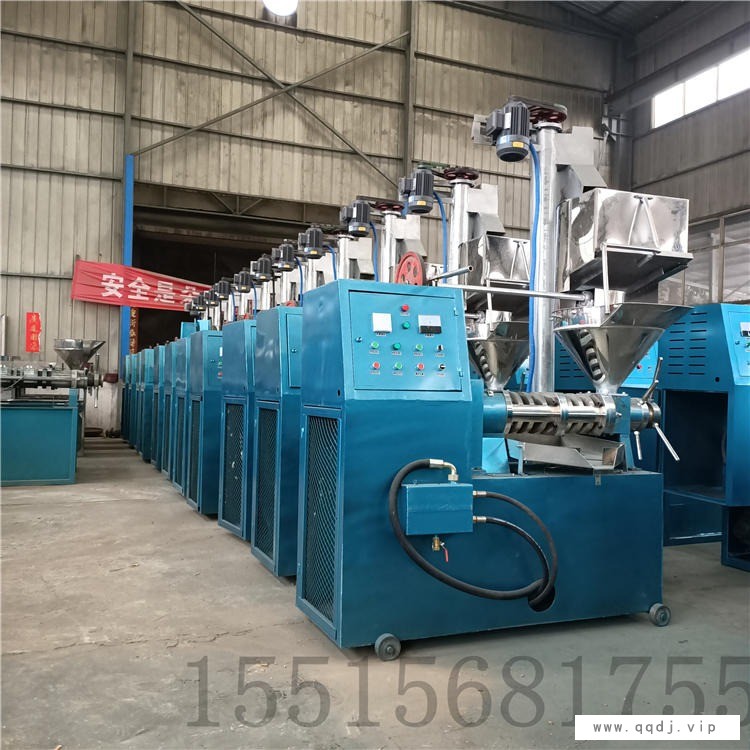 油坊专用菜籽芝麻榨油机 大豆螺旋榨油机 花生榨油机滤油机图1