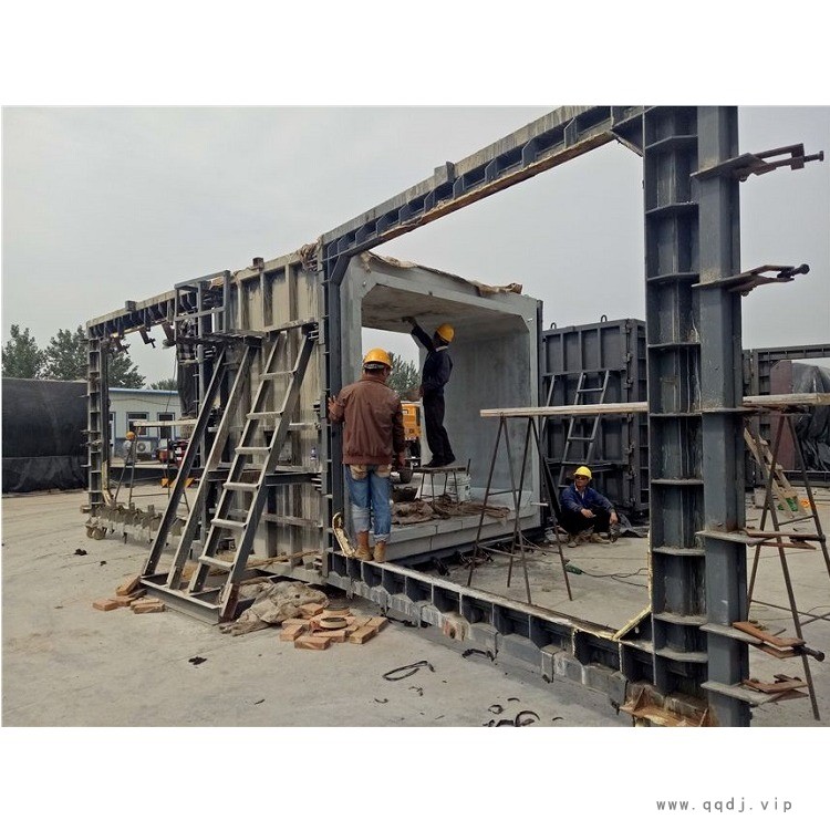 预制方涵模具  地下方涵模具  方涵钢模具  单仓方涵模具 亿乐模具加工图1