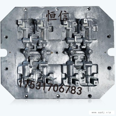恒信HX-88翻砂铸造模 覆膜砂铸造模具 铝合金模具 粘土砂模具树脂砂模具 造型机模具 阀门 管件 汽车配件双工位射芯机