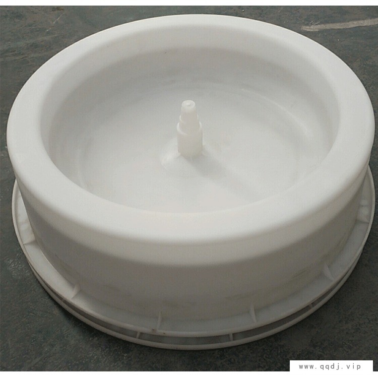 仔猪补料槽模具   小猪食槽模具     圆形补料槽模具  模具厂家图1