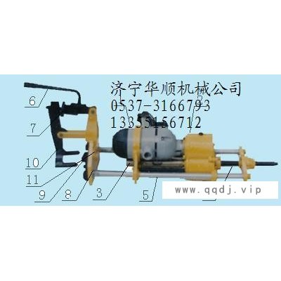**电动钢轨钻孔机