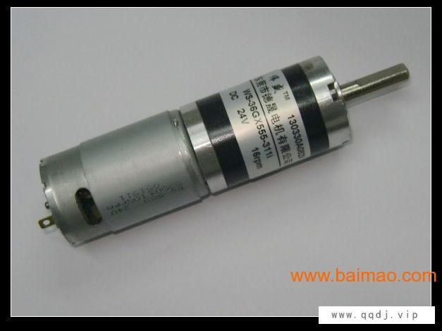 36GX555R永磁直流行星减速电机图1