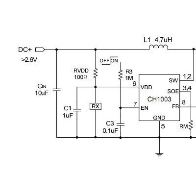 3.7V锂电升到5V 1A