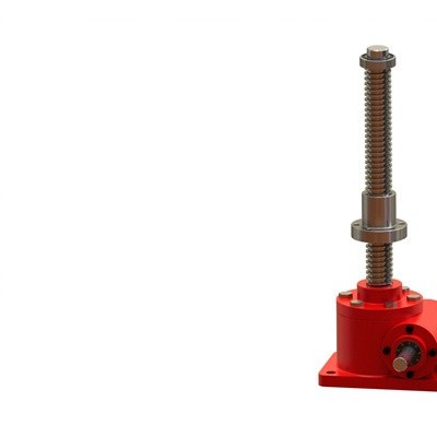 螺旋升降机方形sja20吨铸铁-螺旋升降机-启泰机械(查看)