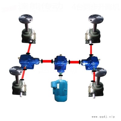 螺旋升降机sja10T方形工期-螺旋升降机-启泰机械