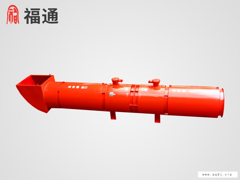 环保型低噪声对旋轴流局部通风机图1