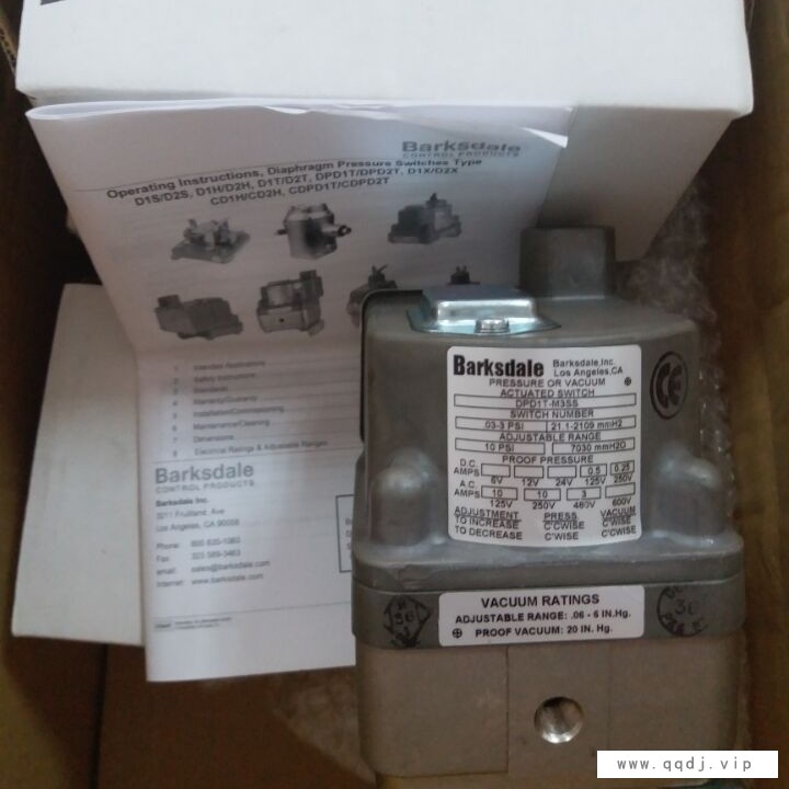 BPS34GVM0250B是Barksdale传感器现货图1