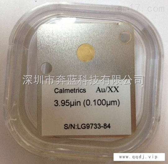 美国CalMetrics镀层测厚仪标准片图1