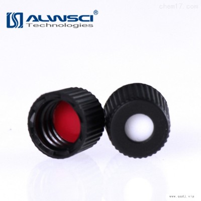 2mL黑色开孔盖垫8-425PTFE硅胶垫片8*1.5mm