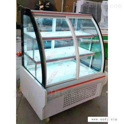 直冷式弧形蛋糕保鲜展示柜