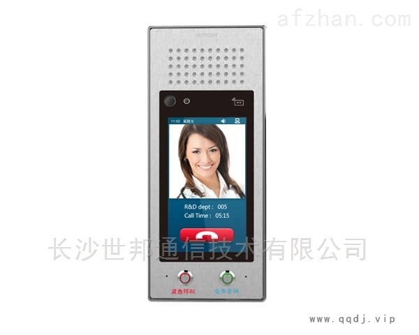IP网络可视对讲终端图1