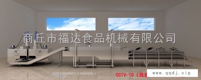 麻花流水线、麻花油炸生产线图1