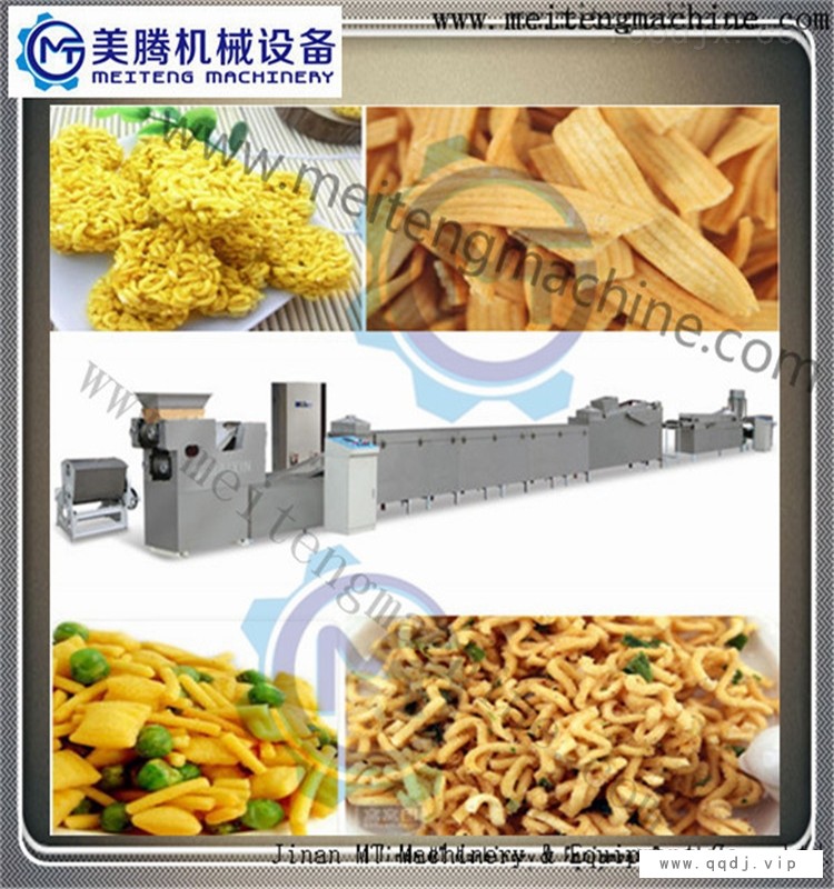 全自动油炸面食生产线油炸小食品生产线图1