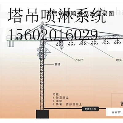 永城信阳塔吊喷淋系统