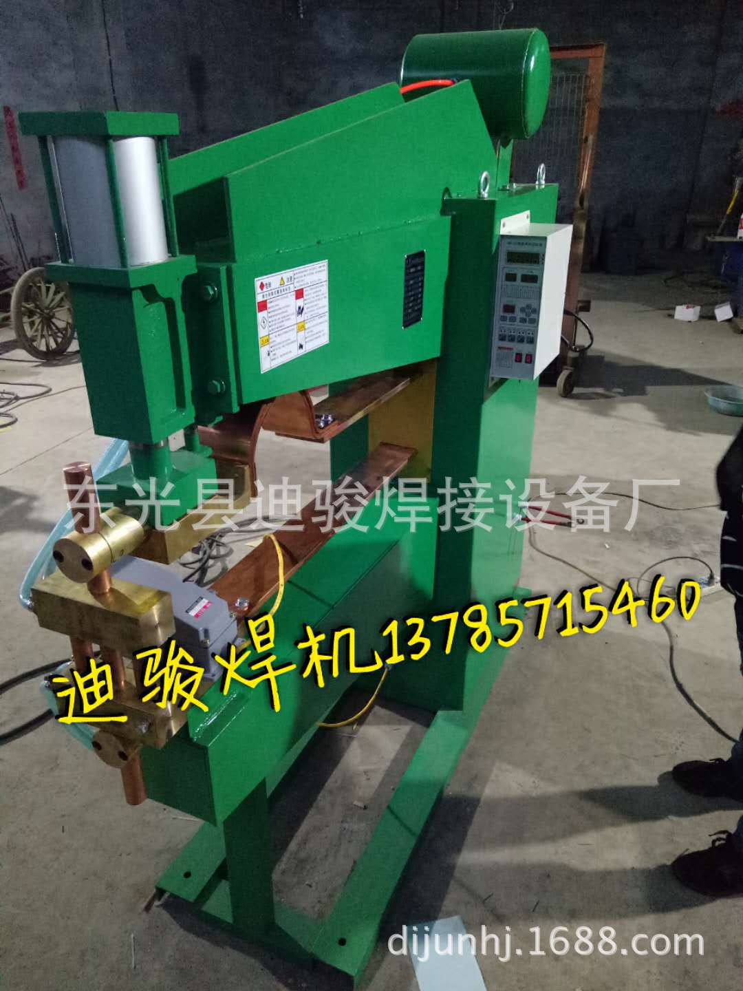 气动式点焊机储能式排焊机 不锈钢板焊机 薄板点焊机示例图6