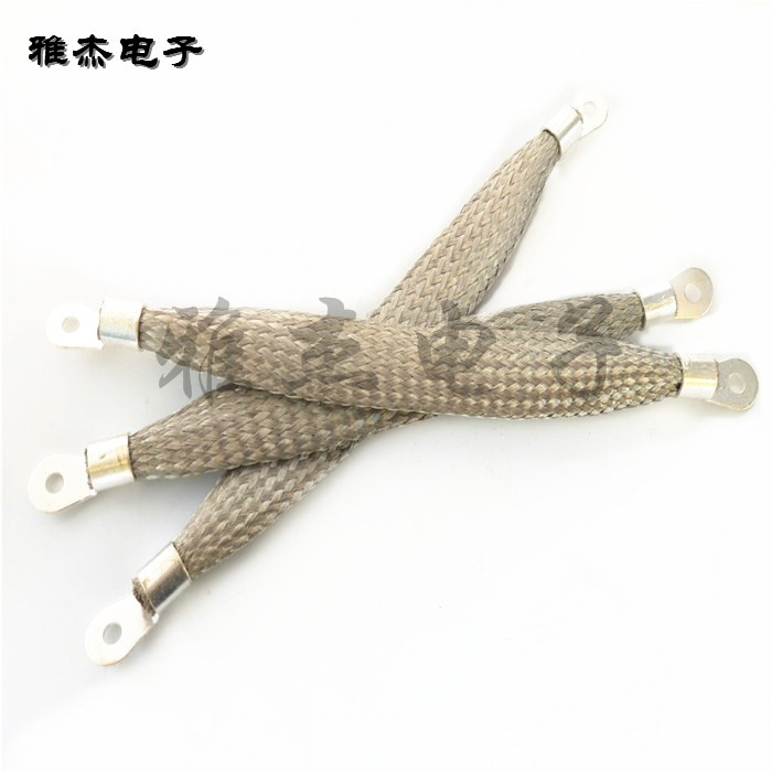 金属编织幕墙防雷铜导线 点焊机/碰焊机铜导线软连接 铜导电带示例图4