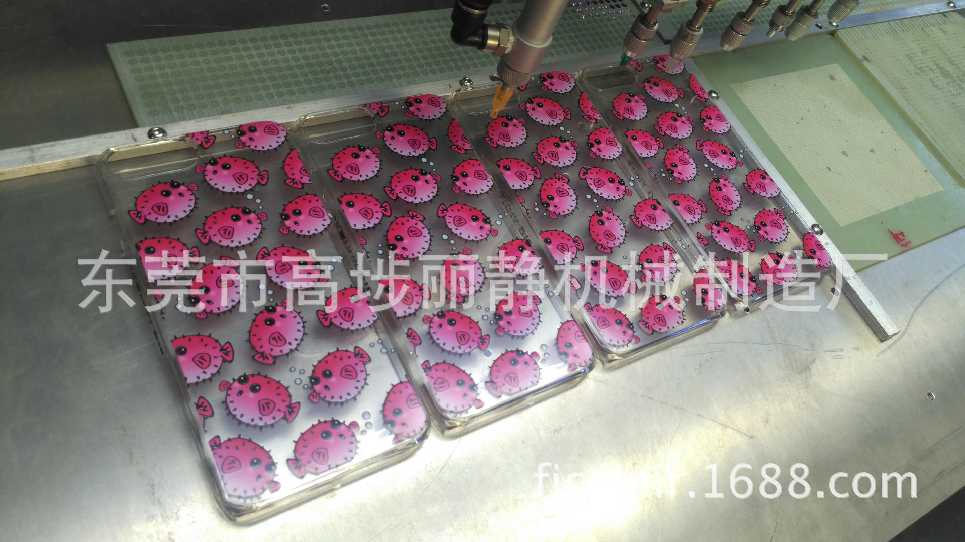 厂家生产滴塑制品视觉定位滴塑机、水晶工艺品视觉扫描点胶机示例图5