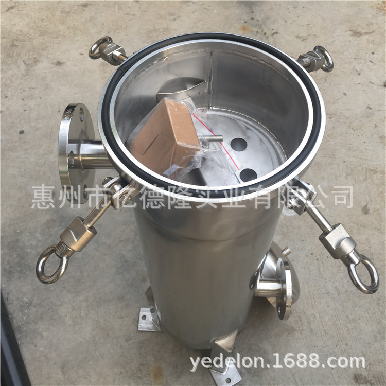 东莞食用油过滤设备滤油机小型食用油袋式过滤器油除杂质颗粒物示例图2