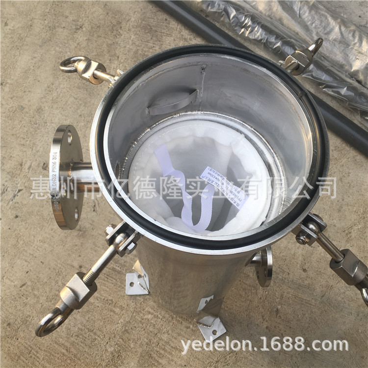 东莞食用油过滤设备滤油机小型食用油袋式过滤器油除杂质颗粒物示例图1