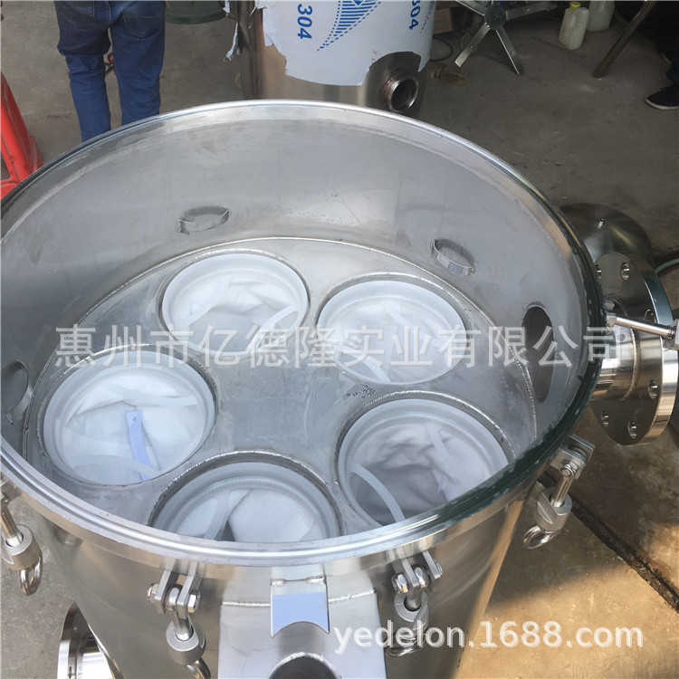 东莞食用油过滤设备滤油机小型食用油袋式过滤器油除杂质颗粒物示例图18
