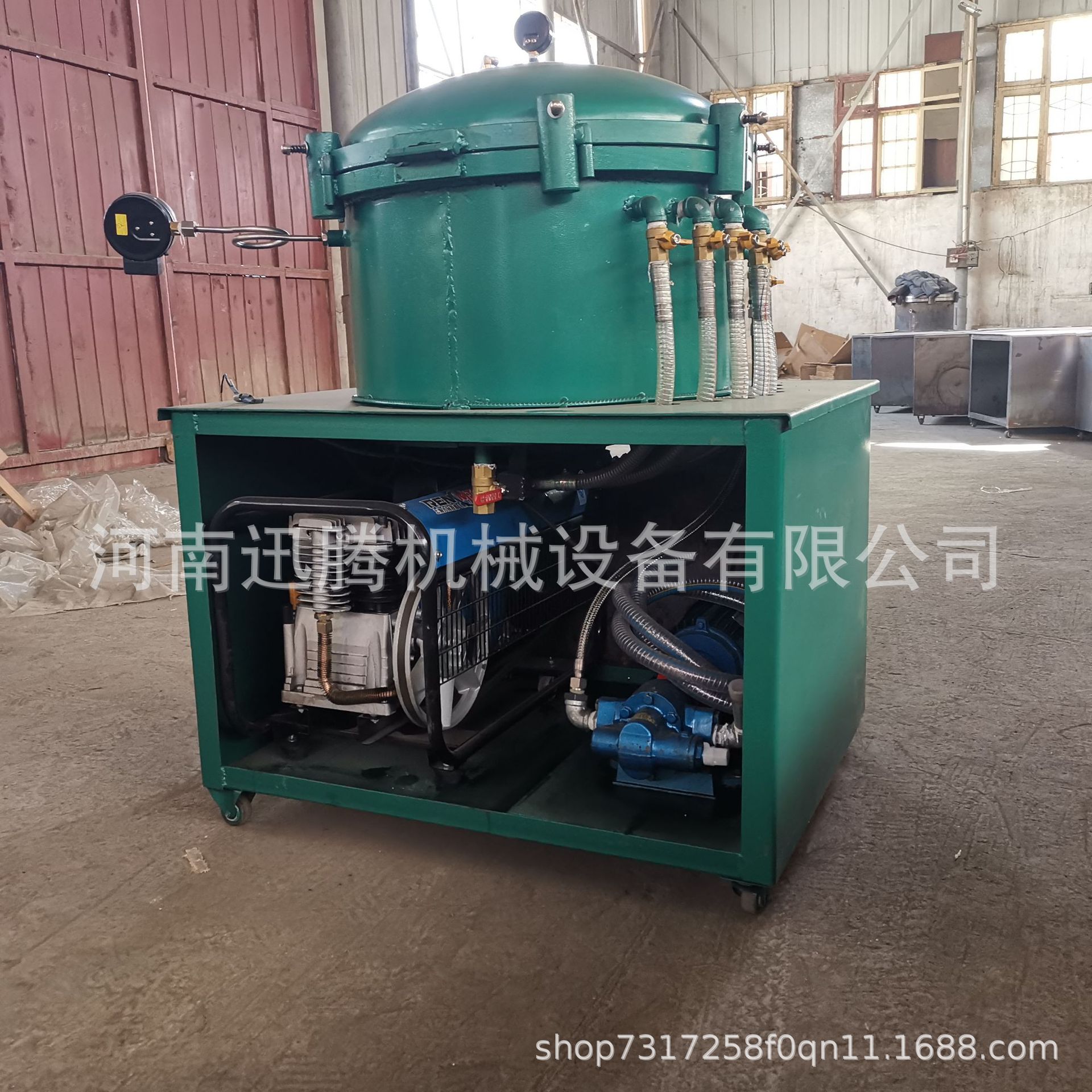 新型棕榈油滤油机 食用油百叶滤油机 油坊多功能滤油机 操作简单示例图6