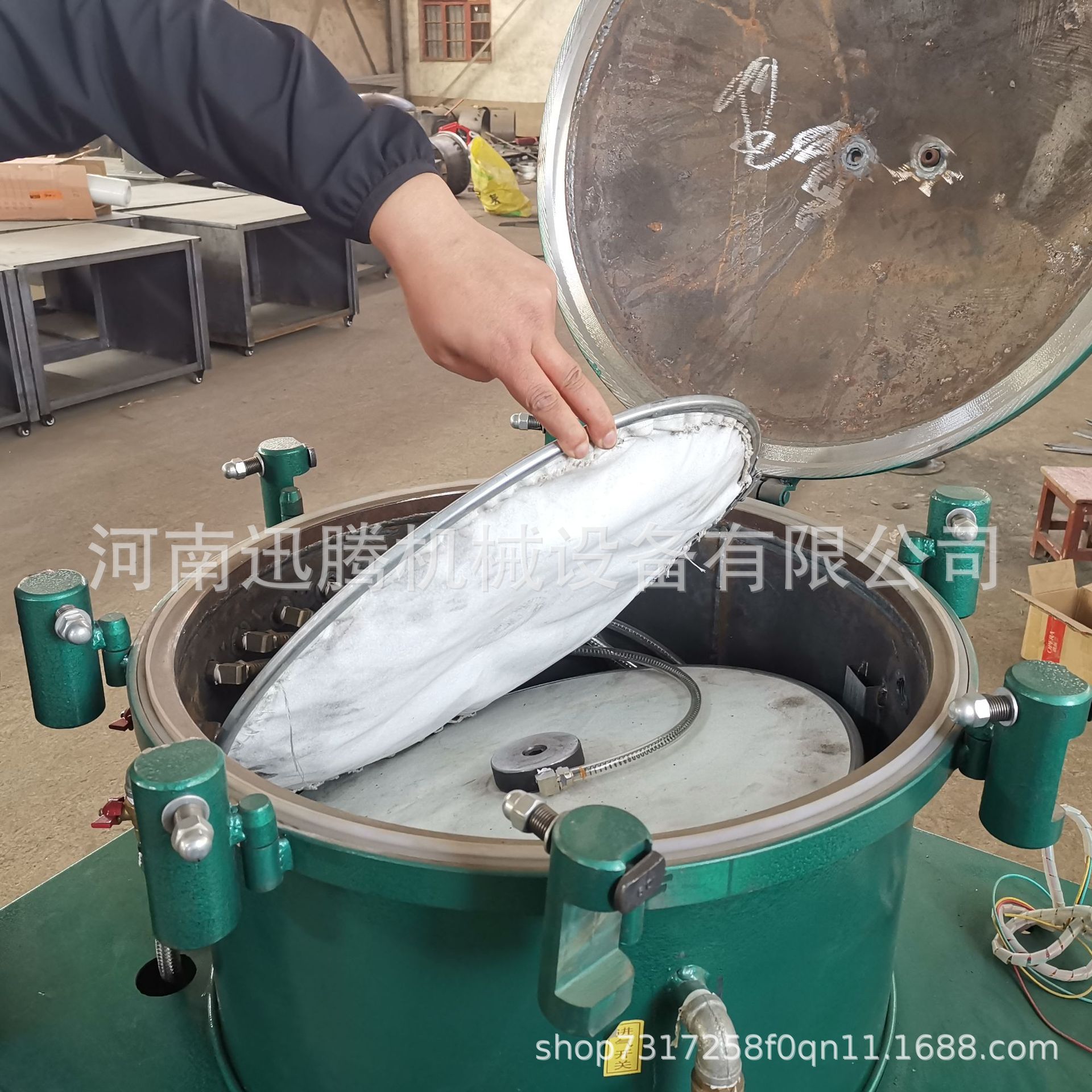 新型棕榈油滤油机 食用油百叶滤油机 油坊多功能滤油机 操作简单示例图8