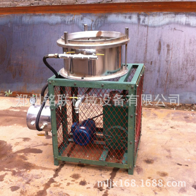 高速毛油滤油机 花生大豆筛网过滤机 新型真空芝麻滤油机示例图1