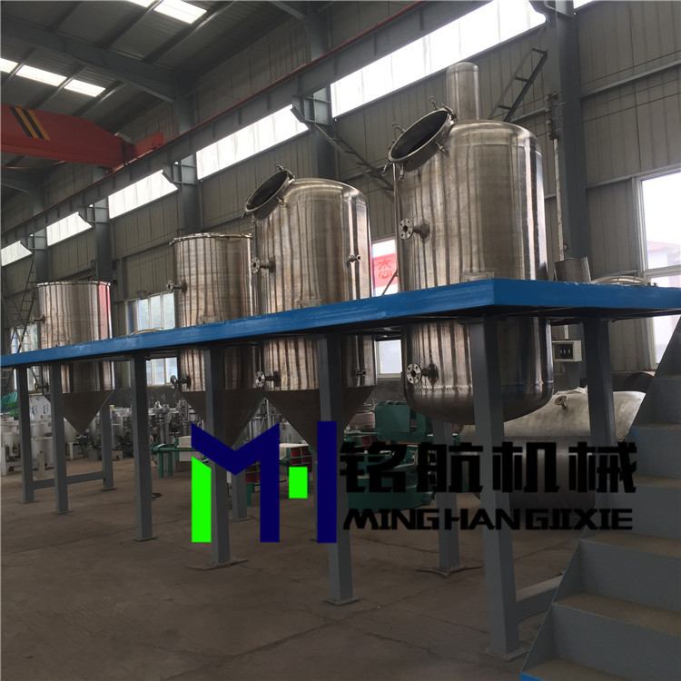 大型食用油精炼生产线 花生油精炼设备 大豆油精炼机 滤油机示例图13