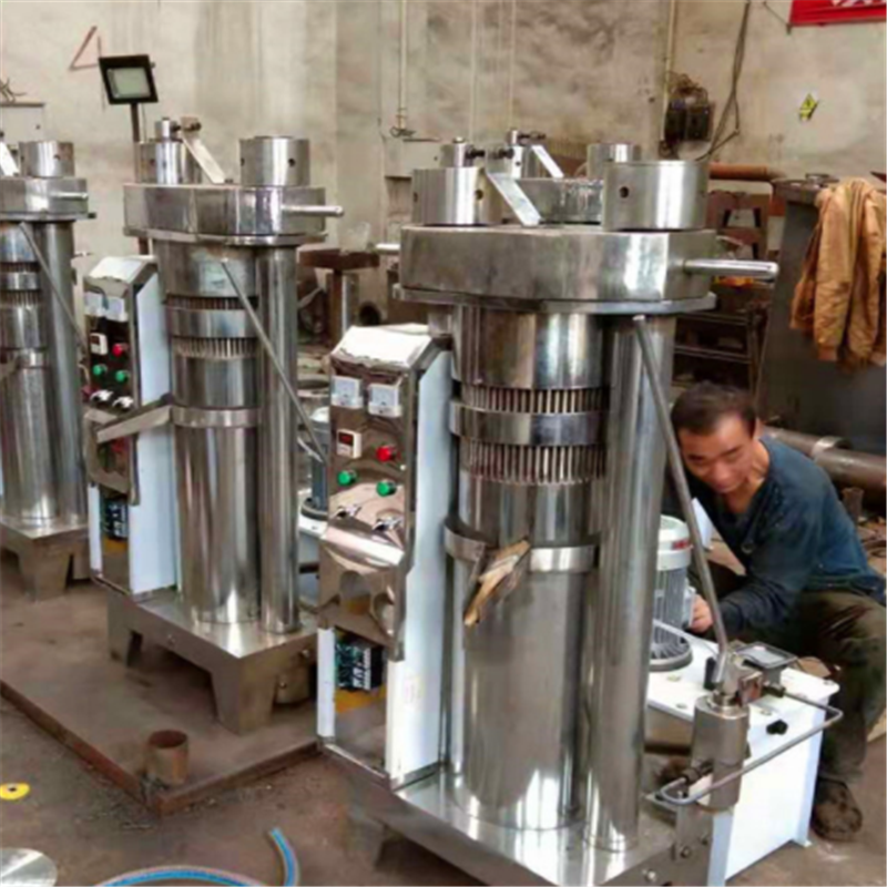 液压榨油机械 商用菜籽榨油机 大型大豆榨油机 芝麻液压榨油机滤油机厂