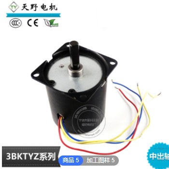 原装全新 单相电机 3BTYD 5转 110V 60HZ 同步马达 交流减速电机图2