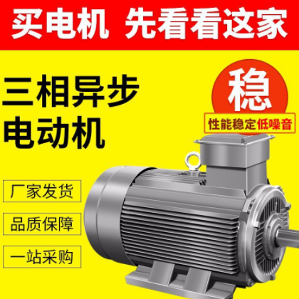 5.5kw电机YE3三相异步电动机2.2/3/4/7.5KW全铜线380v电动车马达图2