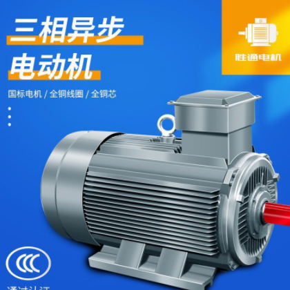 现货马达22 30 37千瓦200L2 铁壳三相异步交流立卧式380V电动机图2