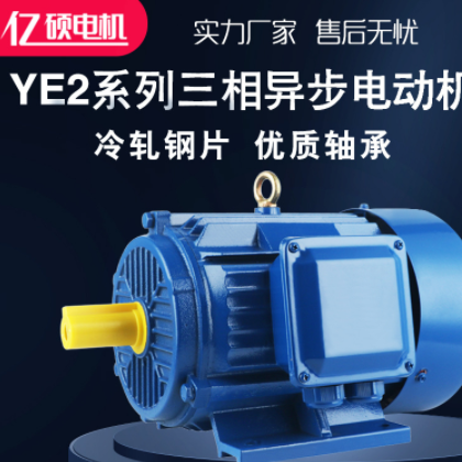 厂家直发三相异步电动机 YE2系列Y2 纯铜 11kw-4 YE2-160M-4图2