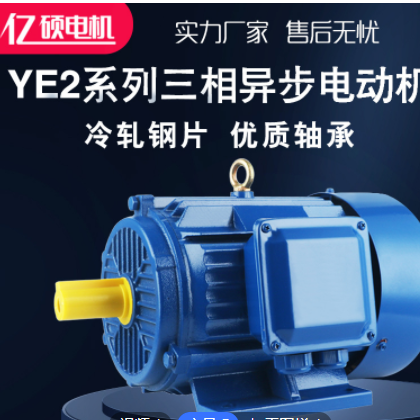 厂家直发三相异步电动机 ye2系列y2 纯铜 90kw-4 YE2-280M-4图3