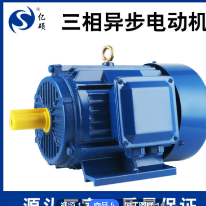 三相异步电动机 YE2系列Y2 纯铜 55kw-4 YE2-250M-4 马达厂家直发图3