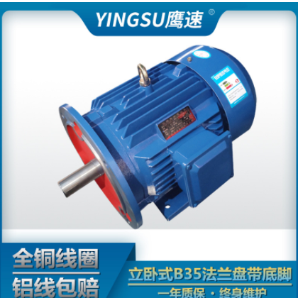 批发Y112M-4级4KW三相异步电动机 马达YE3-132S-4级5.5千瓦YX3图3