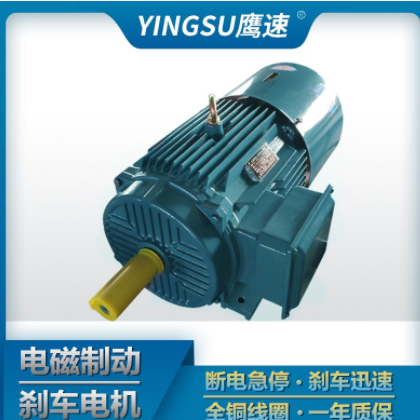 厂家直供YEJ-132S2-2 7.5KW电磁制动三相异步电动机 刹车马达图2