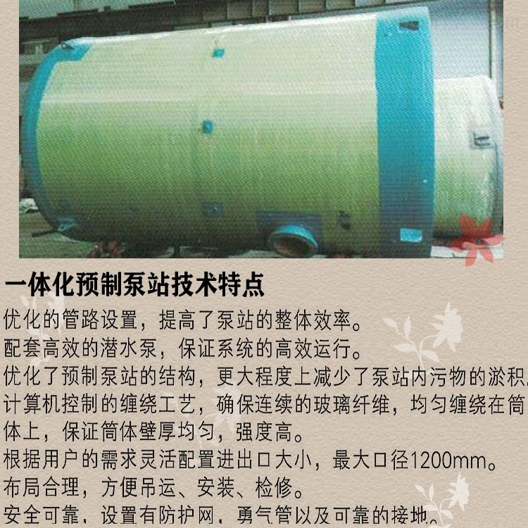 专业箱式一体化泵站