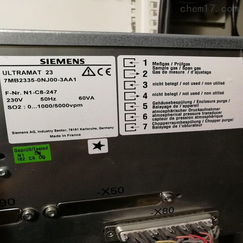 666-风采7MB2521-0BB00-1AA1西门子SIEMENS气体分析仪