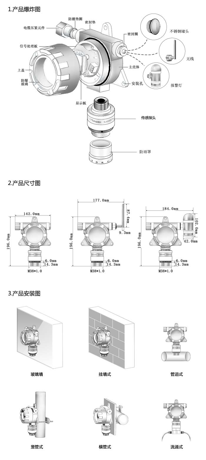 APEG-DH2S硫化氢泄漏检测报警仪硫化氢监测仪